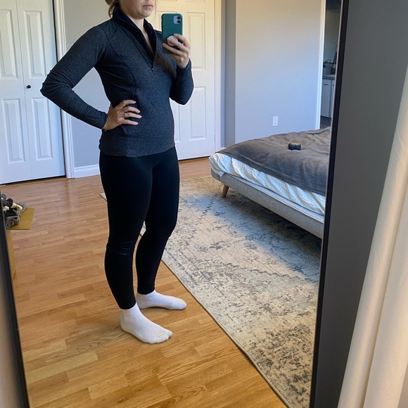 Lululemon grey half zip sweater - Picture 7 of 7